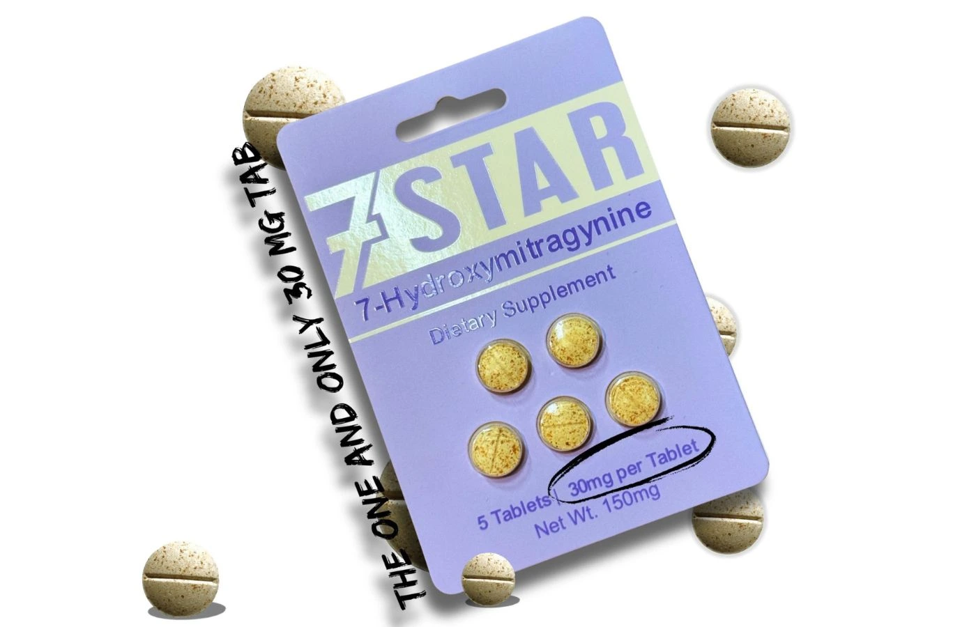 Affordable 7-hydroxymitragynine 30 Tablets For Pain