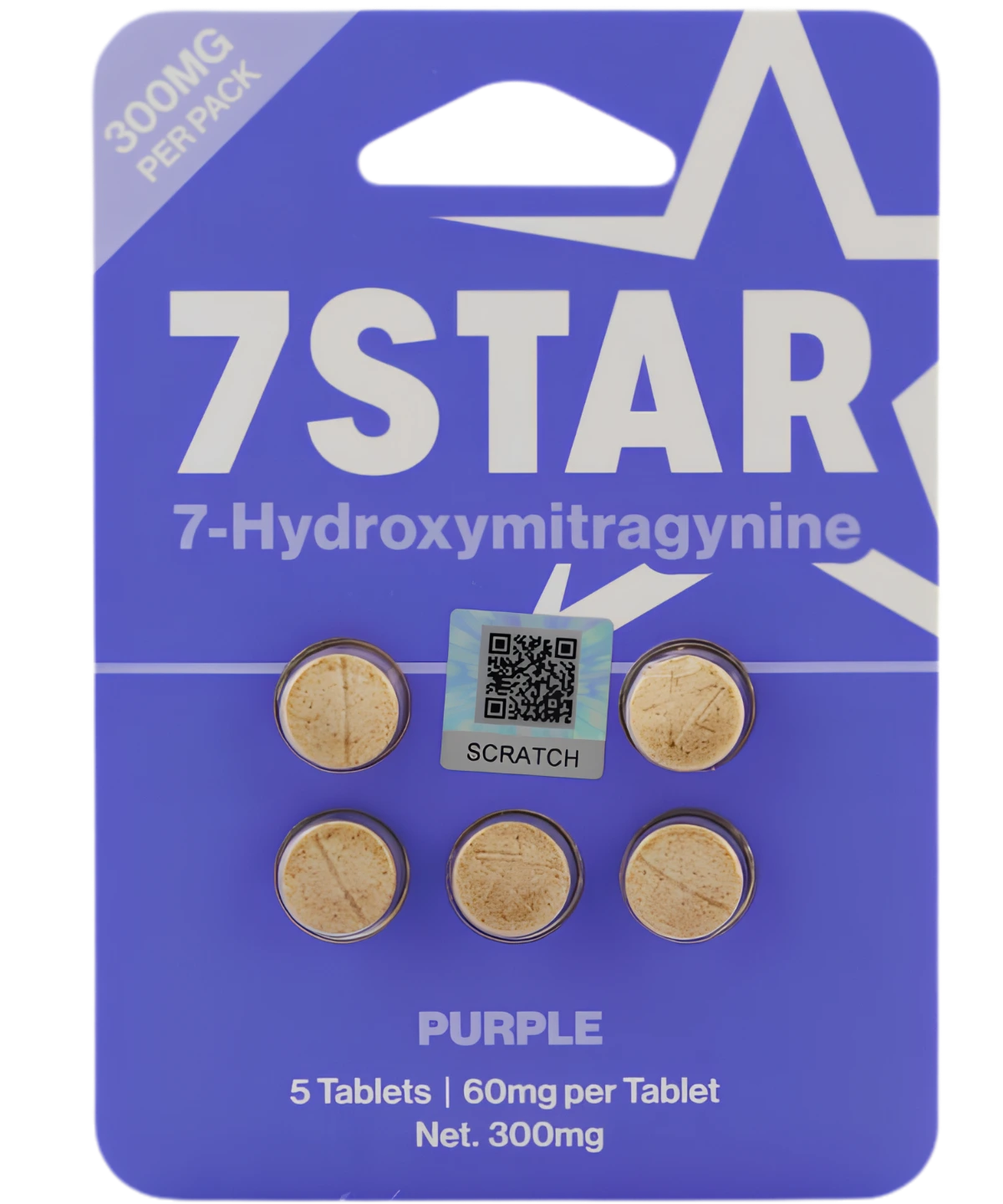 7-STAR Purple 60mg 7-hydroxymitragynine
