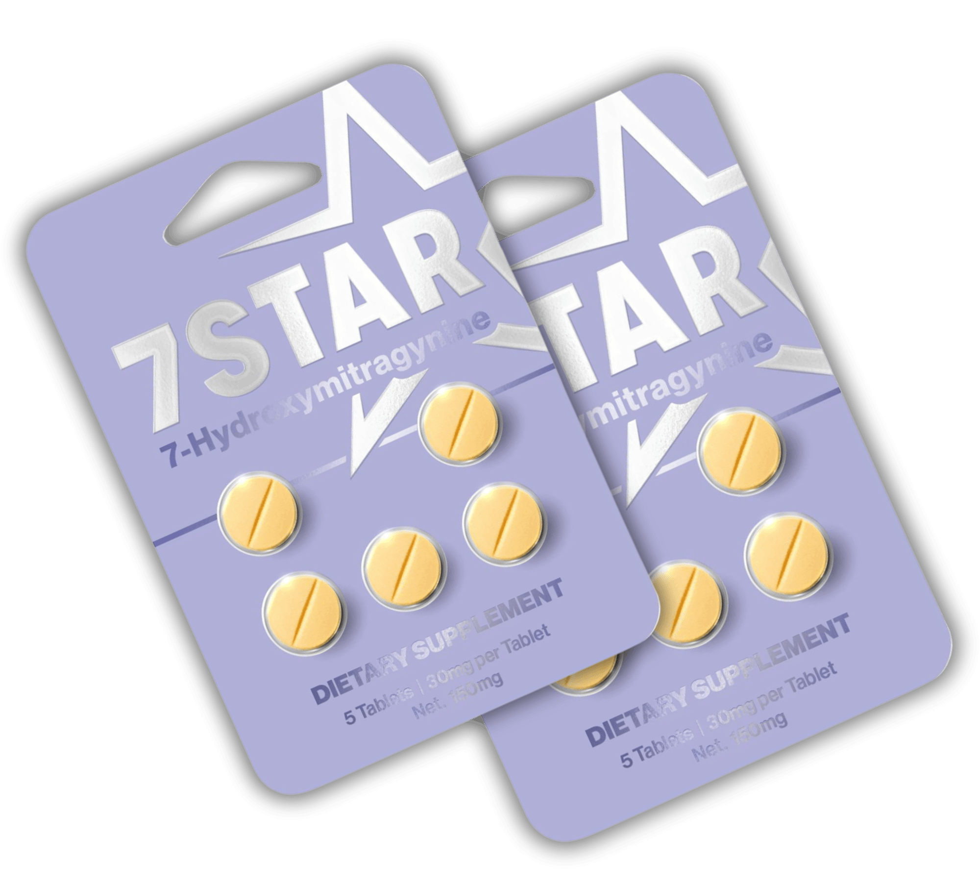 7 star 7 Hydroxy 5 Counts Tab Pack